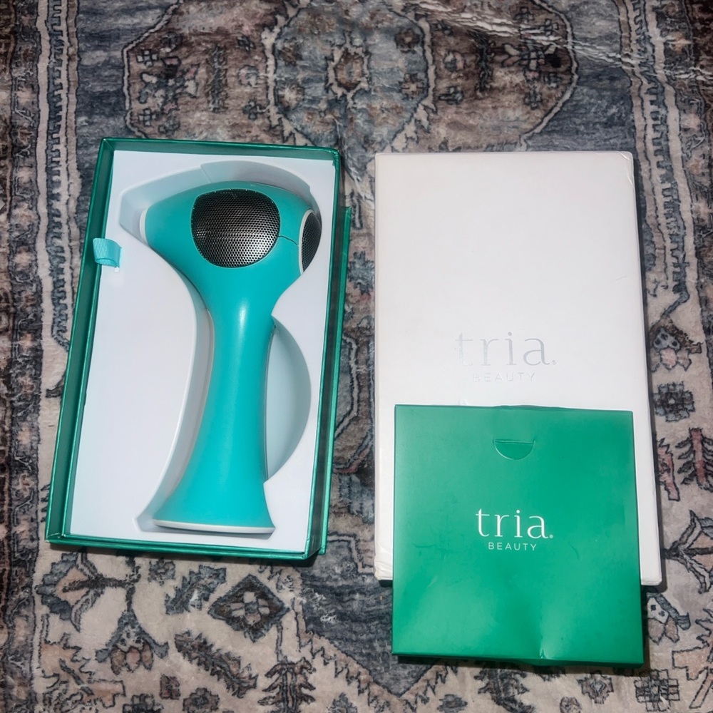 #1 Dermatologist Recommended Tria Laser Hair Removal Treatment at Home DIY Teal